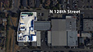 Map showing North Seattle storage location